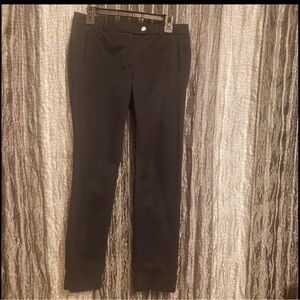 Brooks Brothers Black Pants with Plaid Lining